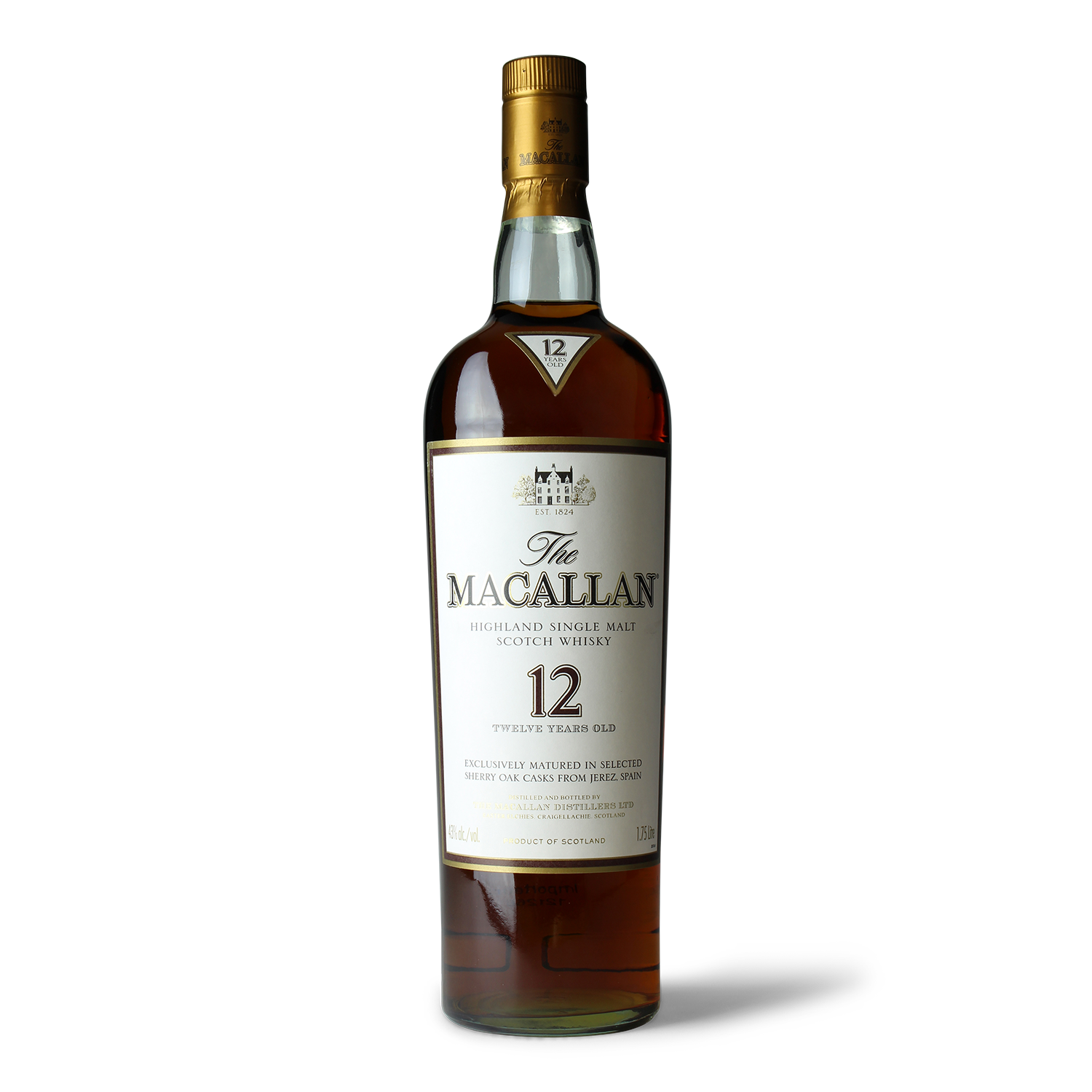 Macallan 12 Jahre Whisky-Flasche