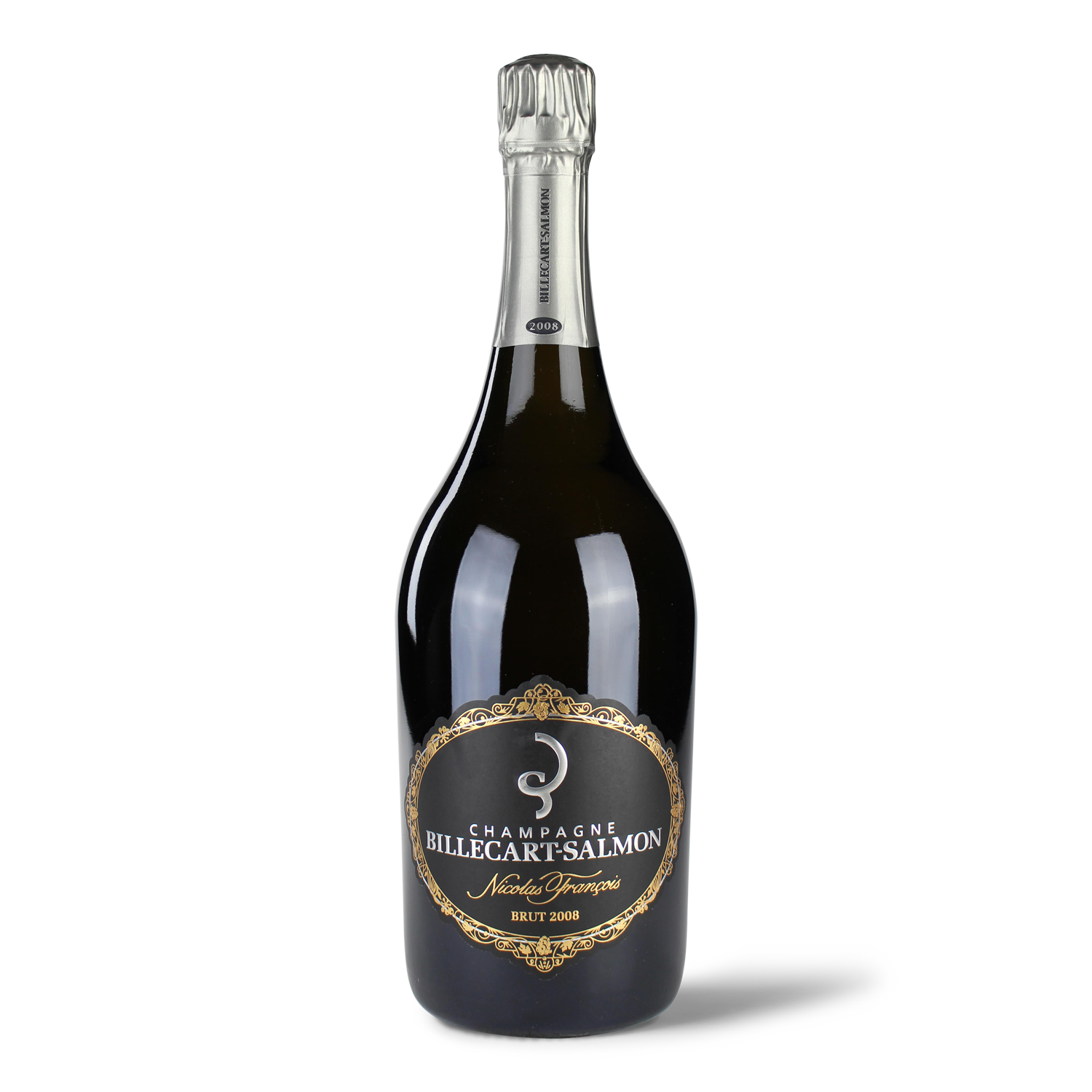 Champagnerflasche Billecart-Salmon 2008.