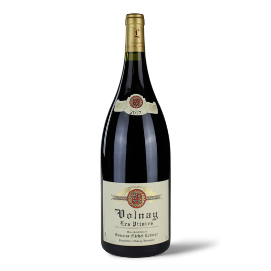 Weinflasche Volnay Les Pitures.