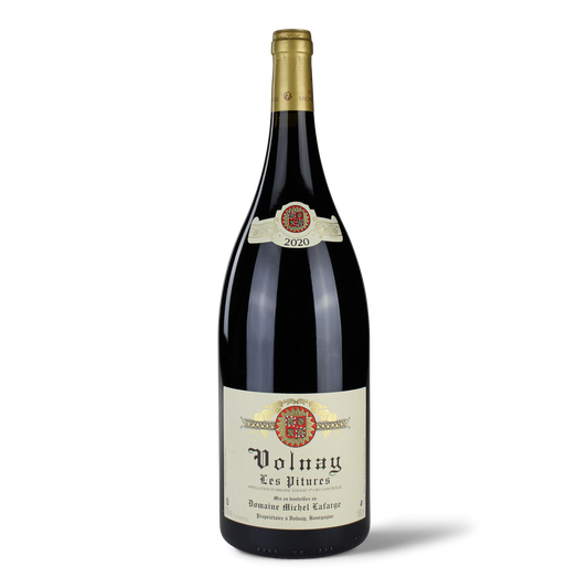 Weinflasche Volnay Les Pitures