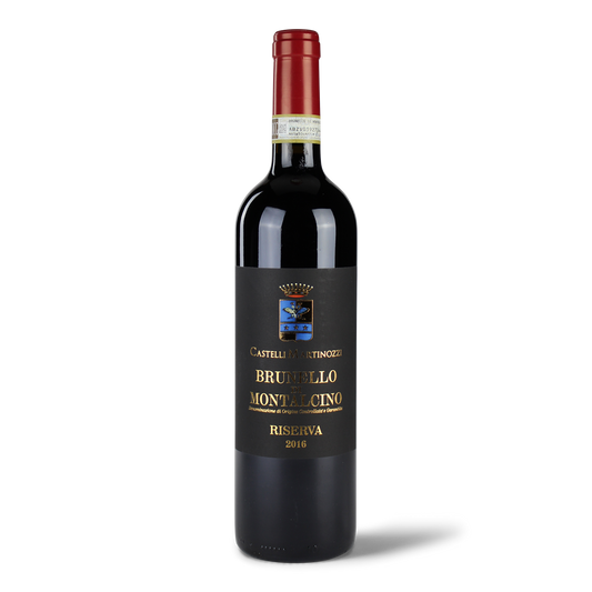 Flasche Brunello di Montalcino Wein.