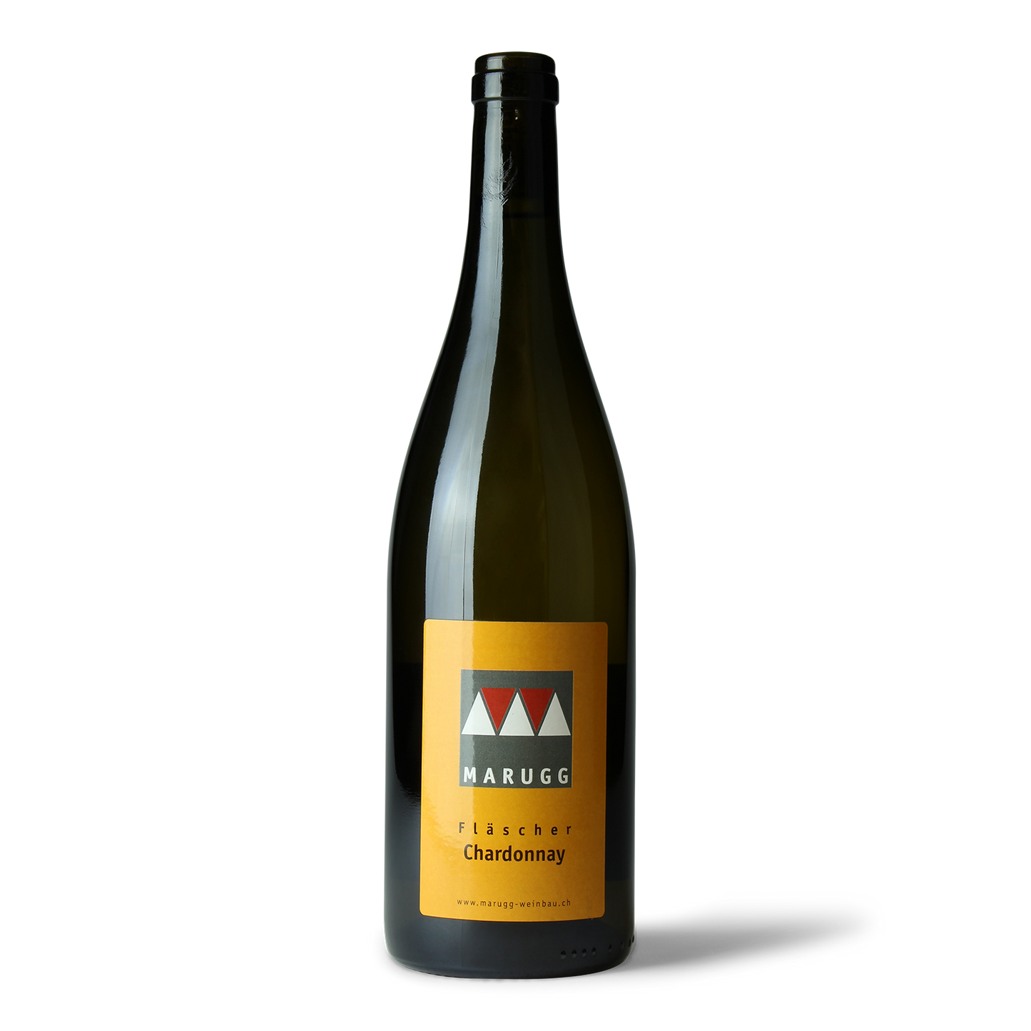 Weinflasche Marugg Fläscher Chardonnay.