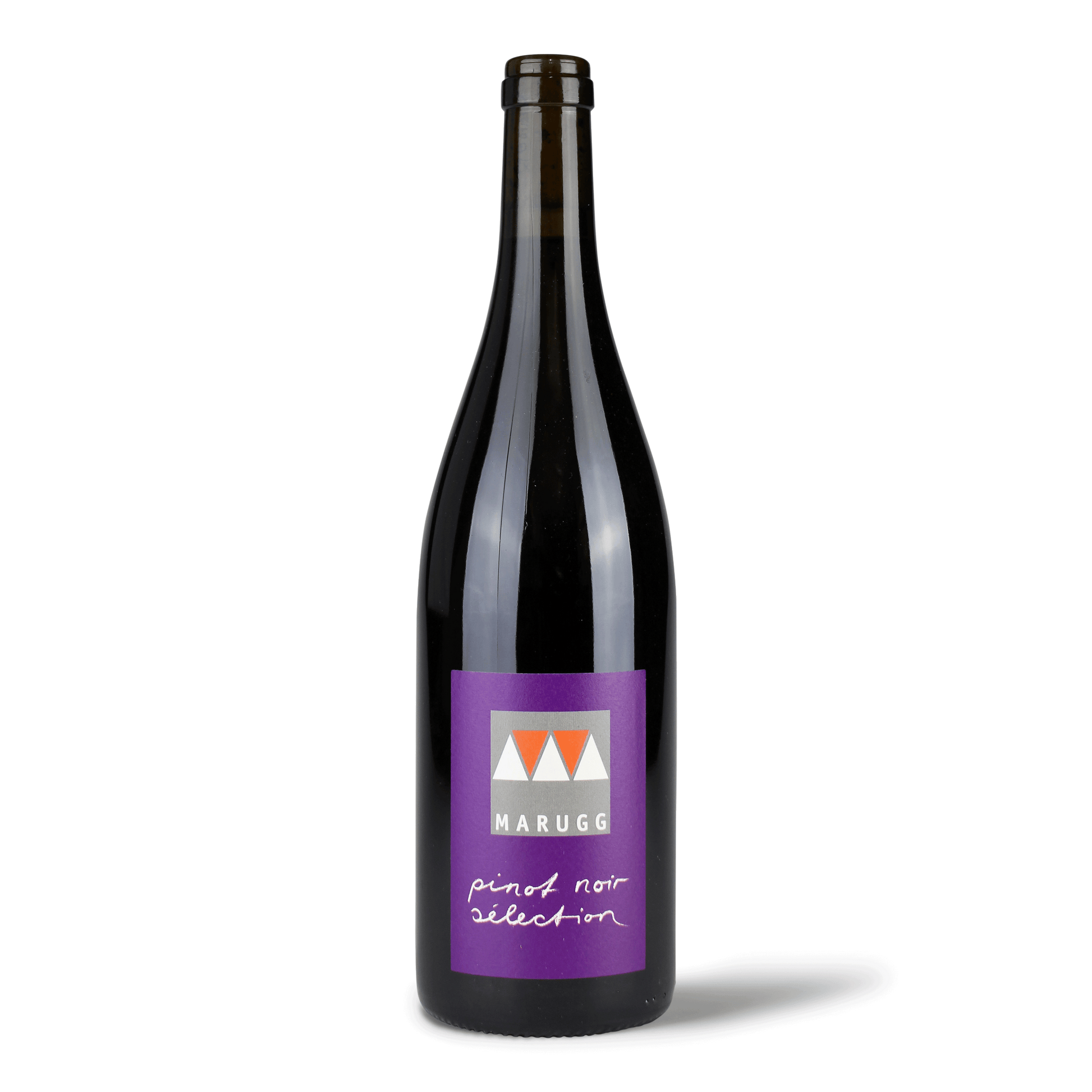 Weinflasche Marugg Pinot Noir.