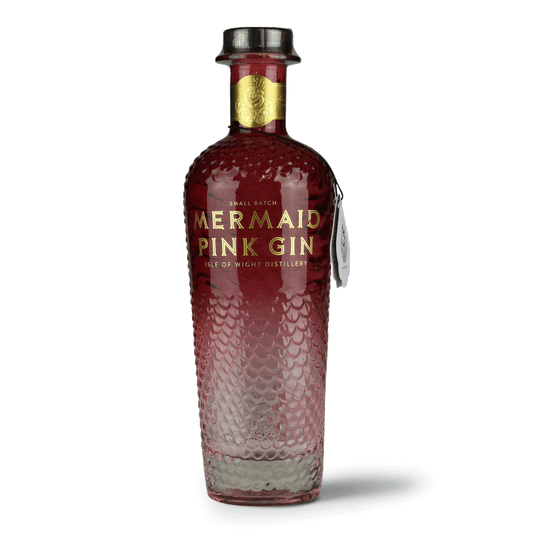 Flasche Mermaid Pink Gin.