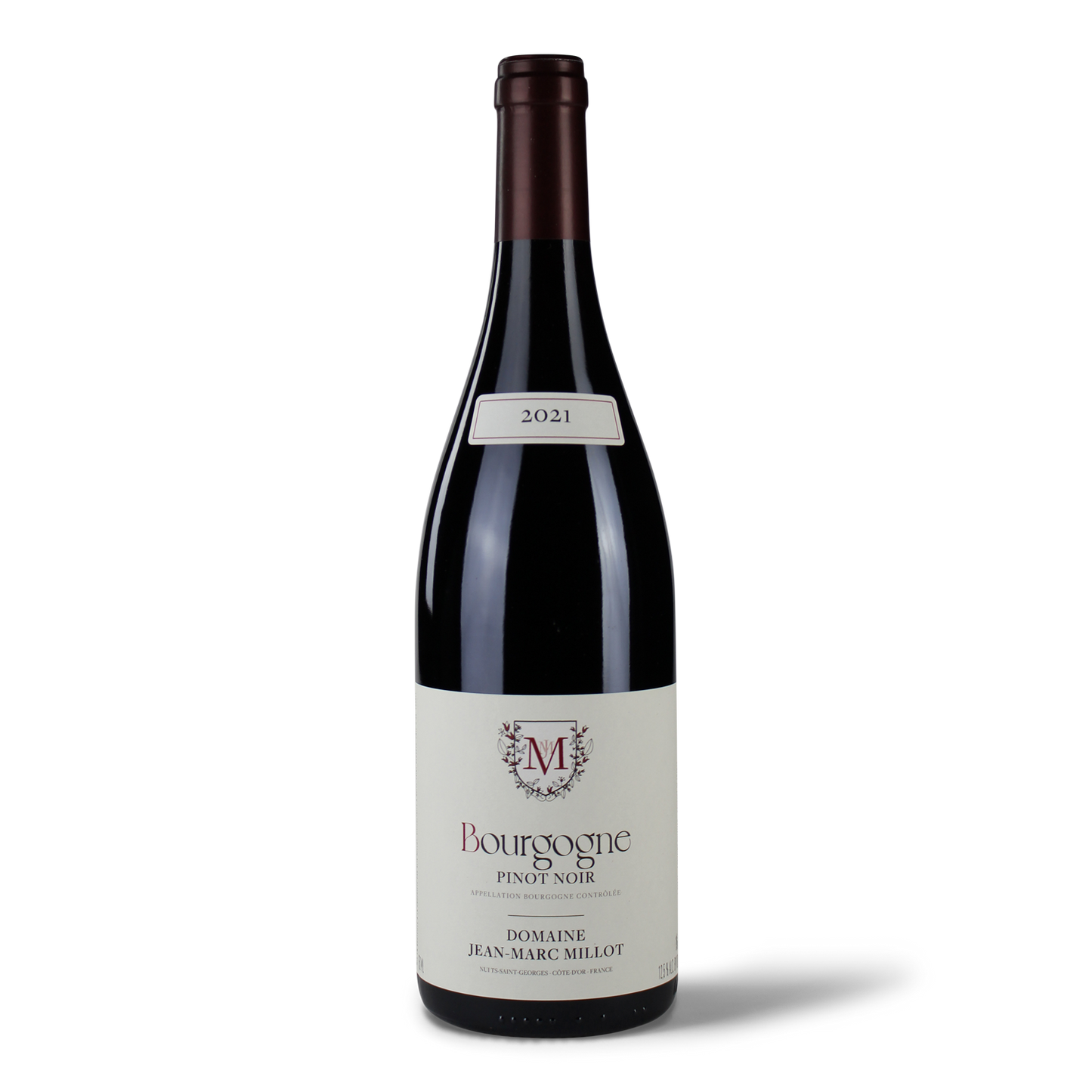 Weinflasche Bourgogne Pinot Noir