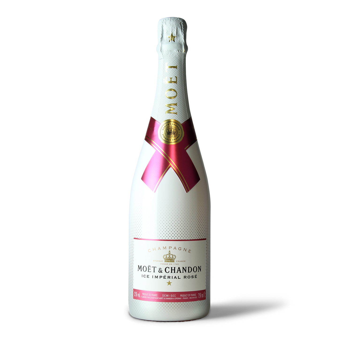 Champagnerflasche Moët & Chandon Rosé.