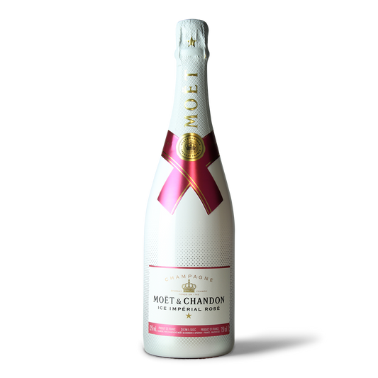 Champagnerflasche Moët & Chandon Rosé.