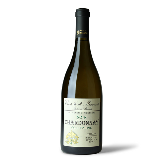 Weinflasche Chardonnay 2018 Monsanto