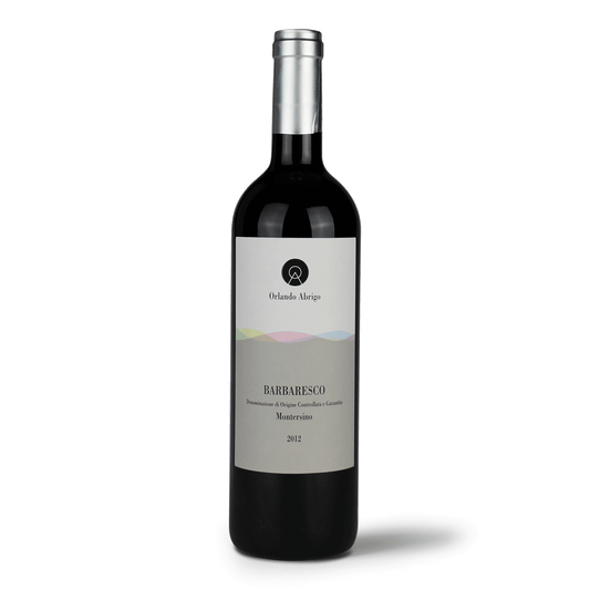 Weinflasche Barbaresco Montersino 2012