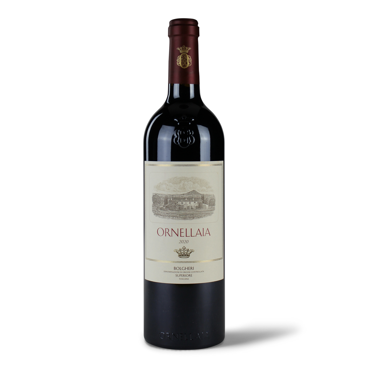 Weinflasche Ornellaia 2020 Bolgheri.