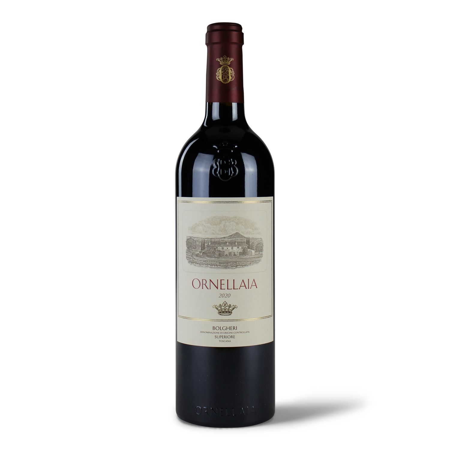 Weinflasche Ornellaia 2020 Bolgheri.