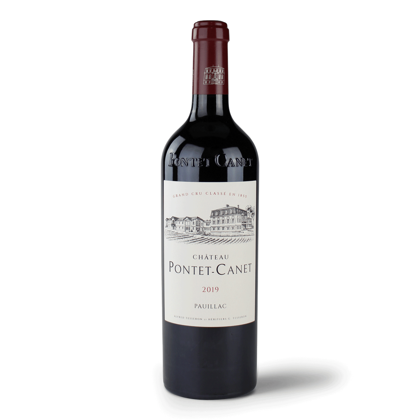 Weinflasche Château Pontet-Canet 2019