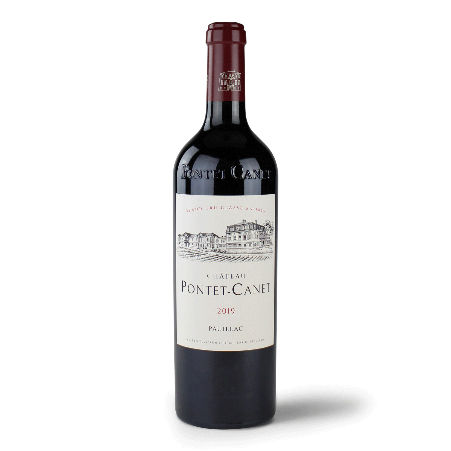 Weinflasche Château Pontet-Canet 2019