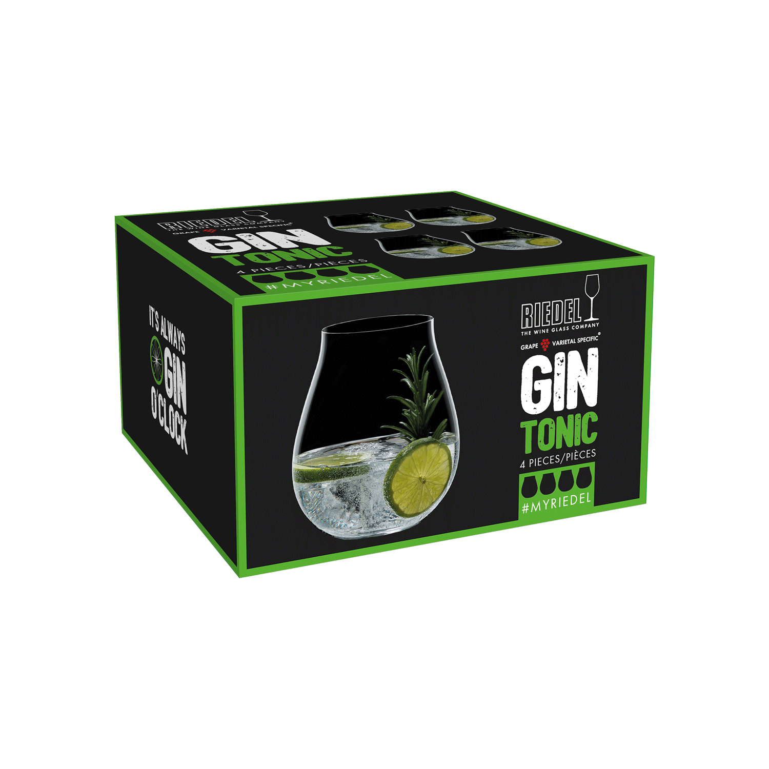 Riedel Gin Tonic Set Verpackung.