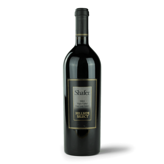 Flasche seltener Shafer Rotwein