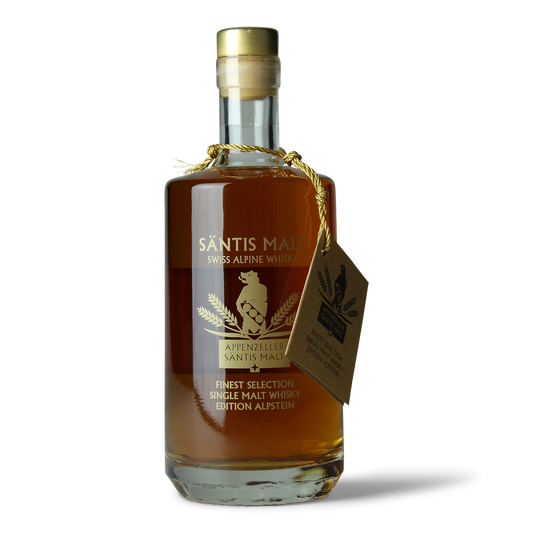 Flasche Säntis Malt Whisky