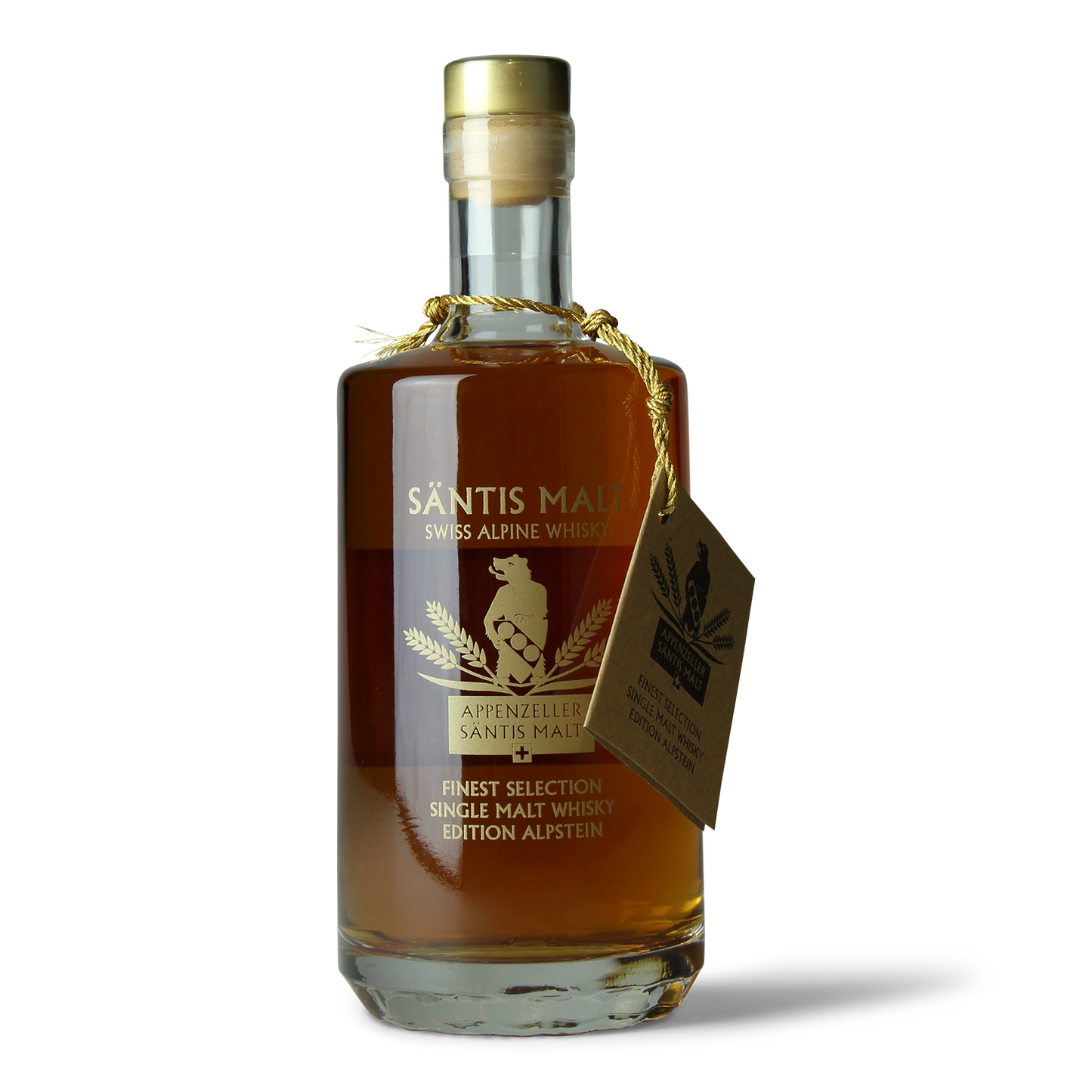 Flasche Säntis Malt Whisky