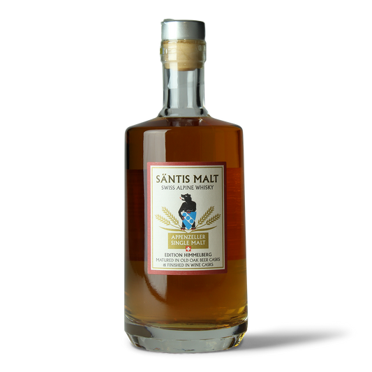 Flasche Säntis Malt Whisky