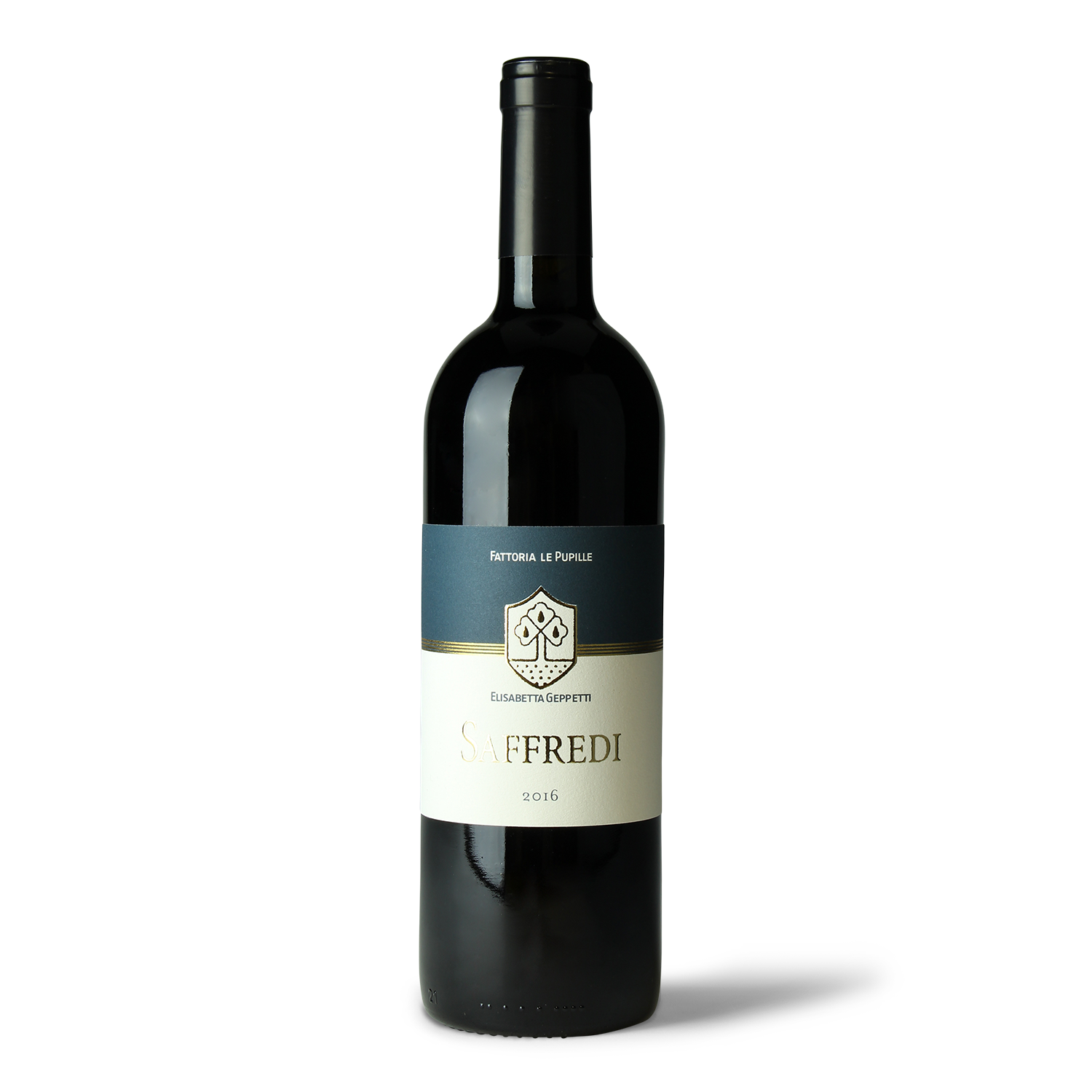 Flasche seltener Rotwein Saffredi