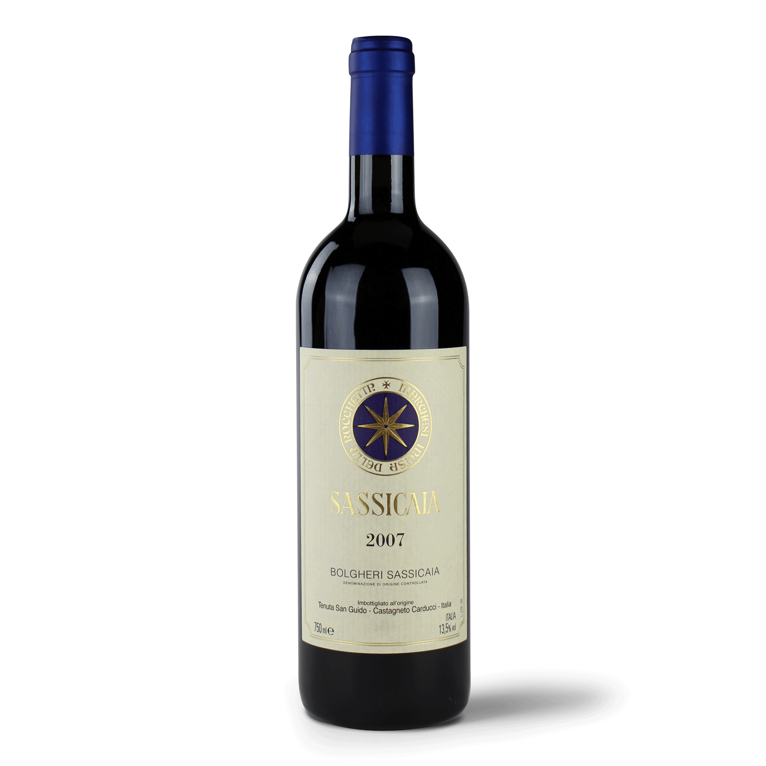 Magnum Flasche Sassicaia 2007 Wein