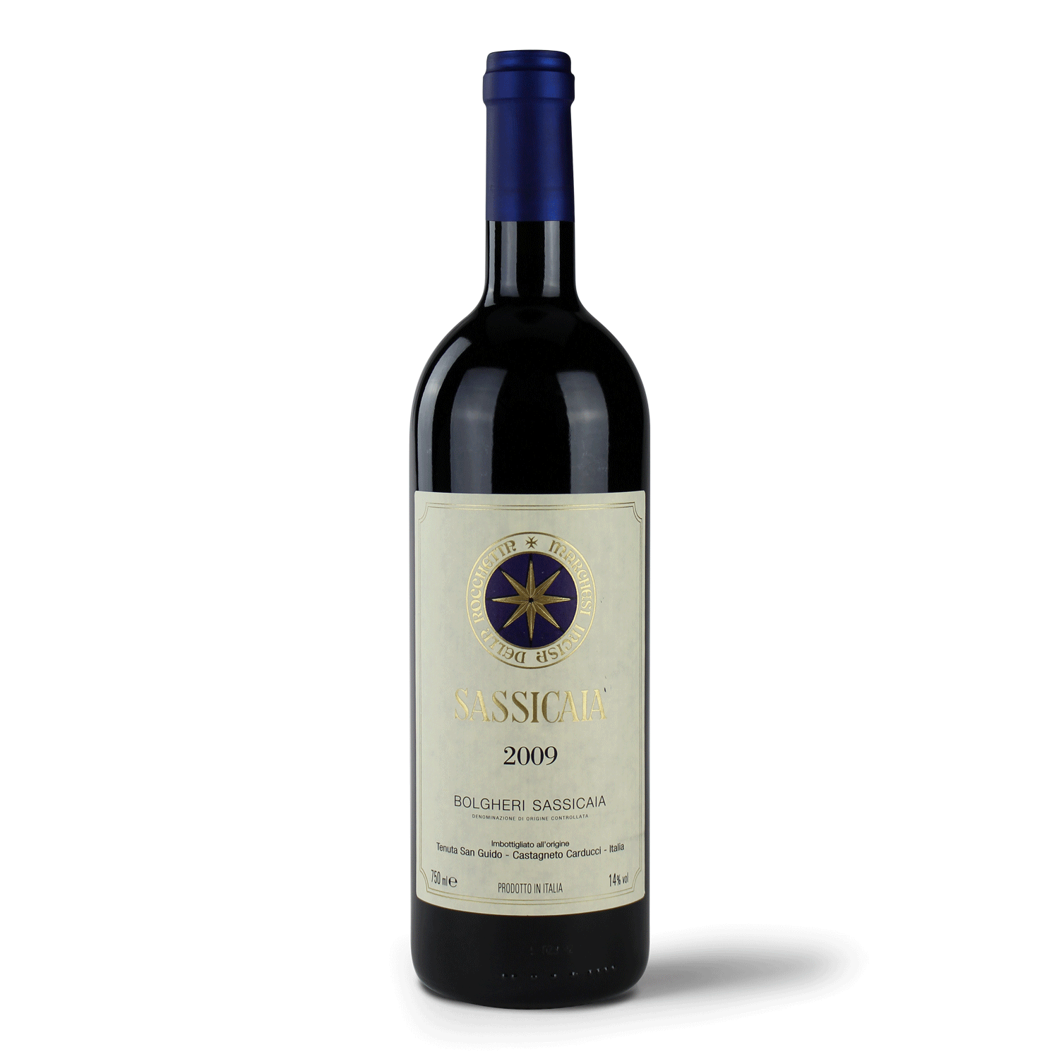 Magnum Flasche Sassicaia 2009 Wein