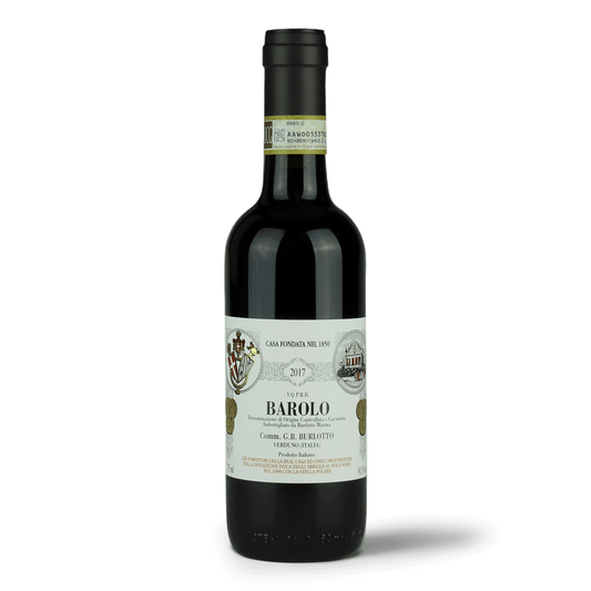 Barolo Weinflasche, Jahrgang 2017.