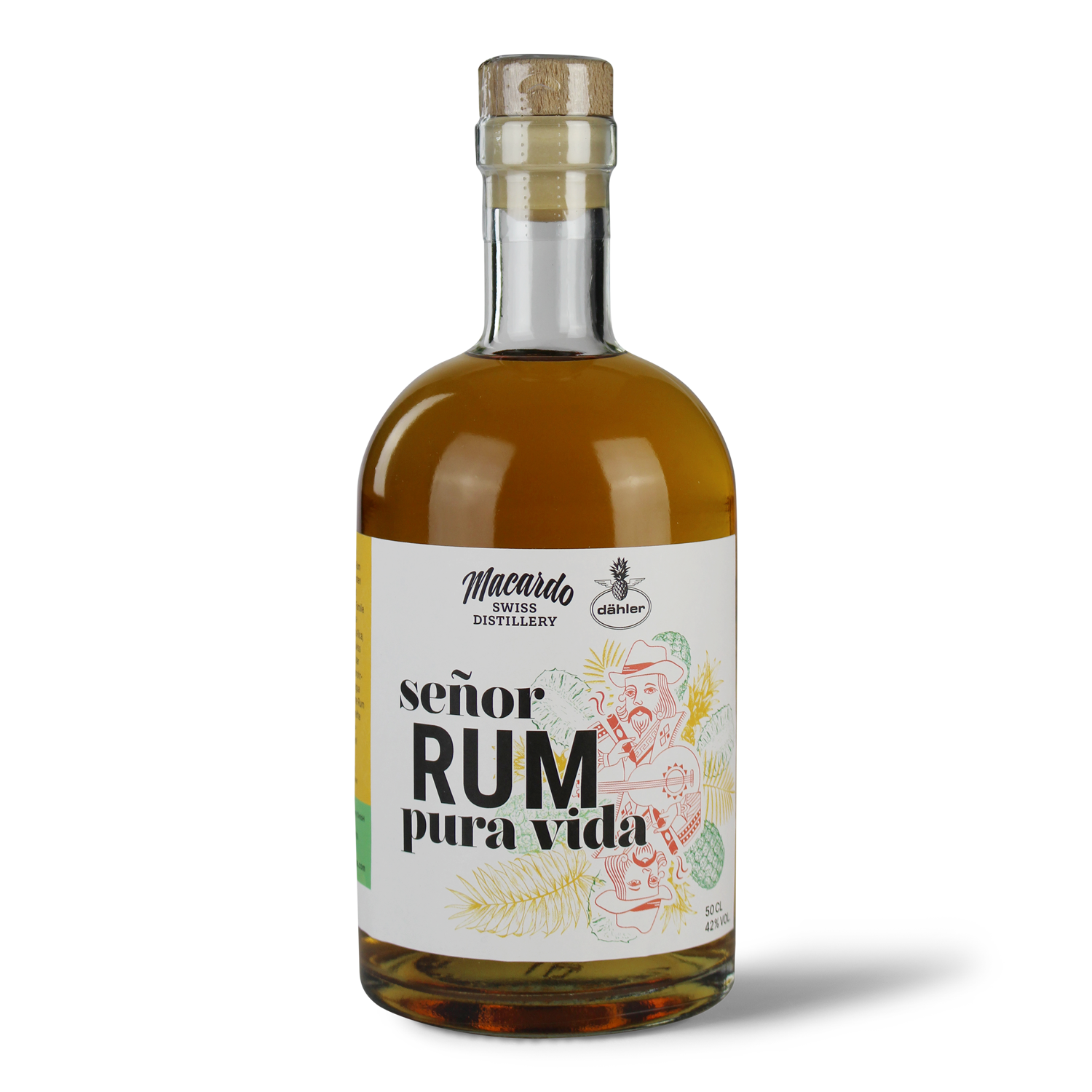 Flasche Señor Rum Pura Vida.