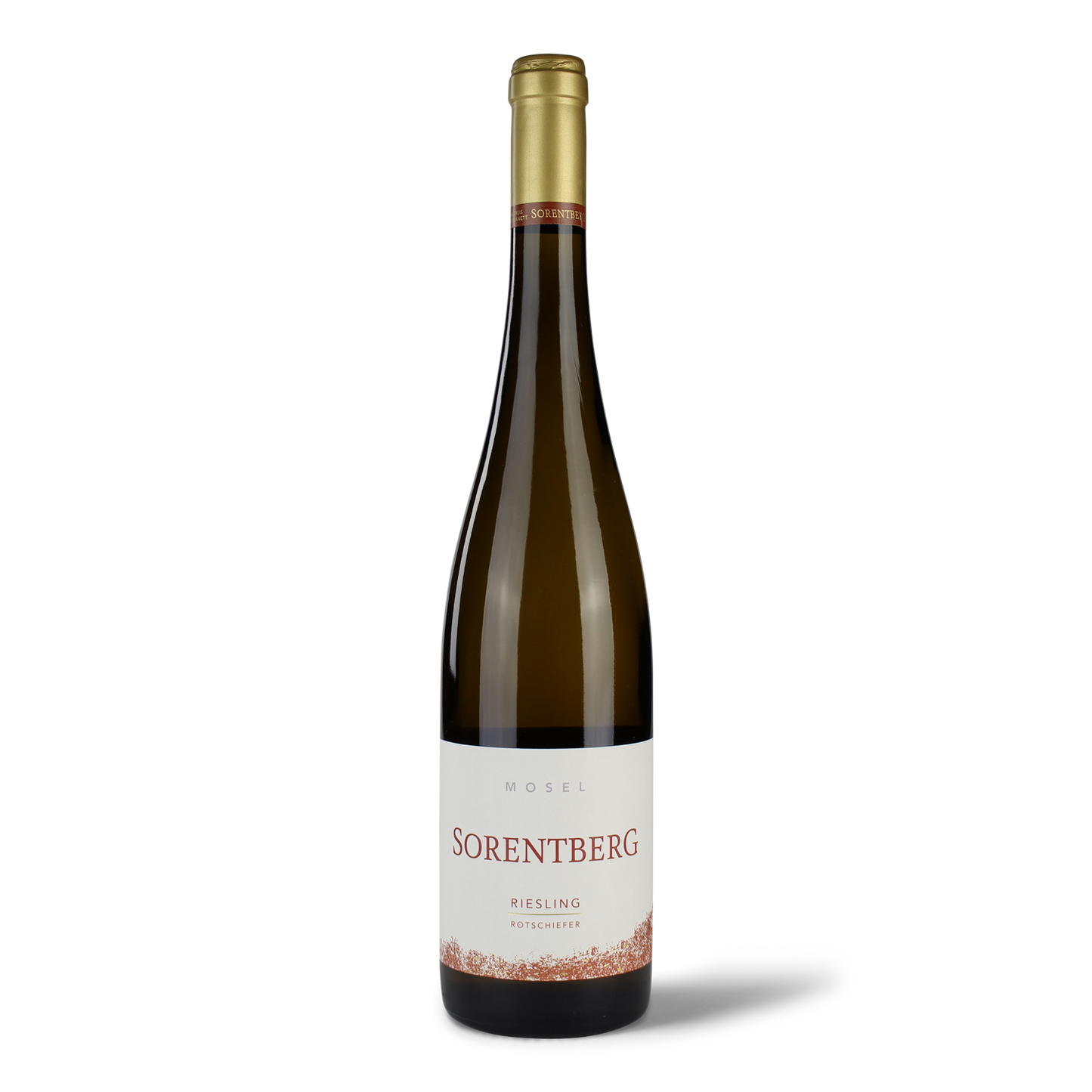 Weinflasche Sorentberg Riesling Rotschiefer