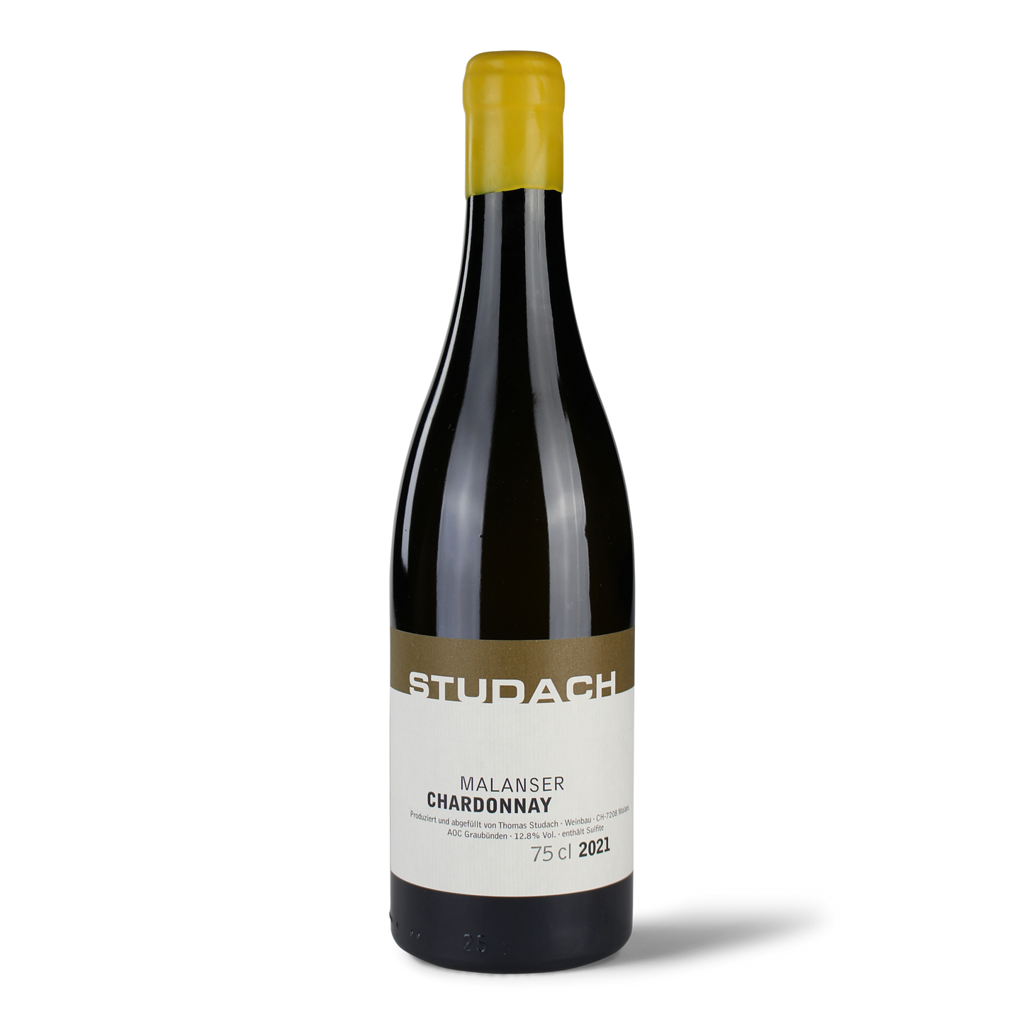 Weinflasche Studach Chardonnay 2021