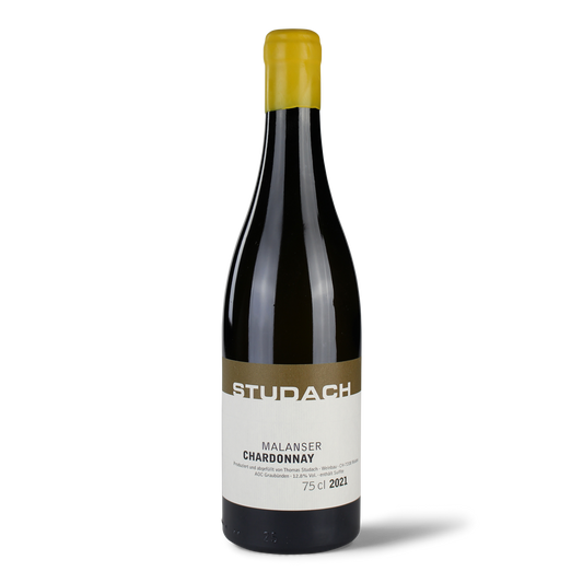 Weinflasche Studach Chardonnay 2021