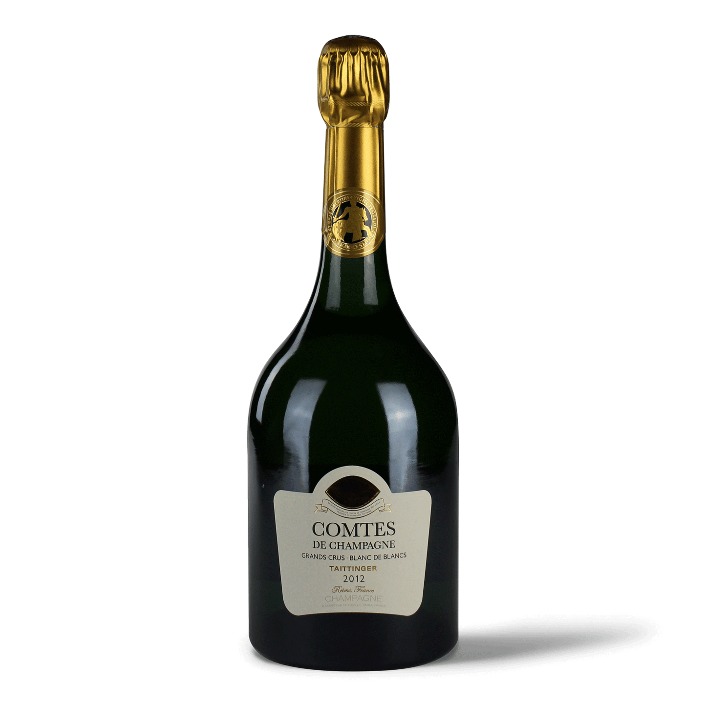 Champagnerflasche Taittinger Comtes 2012