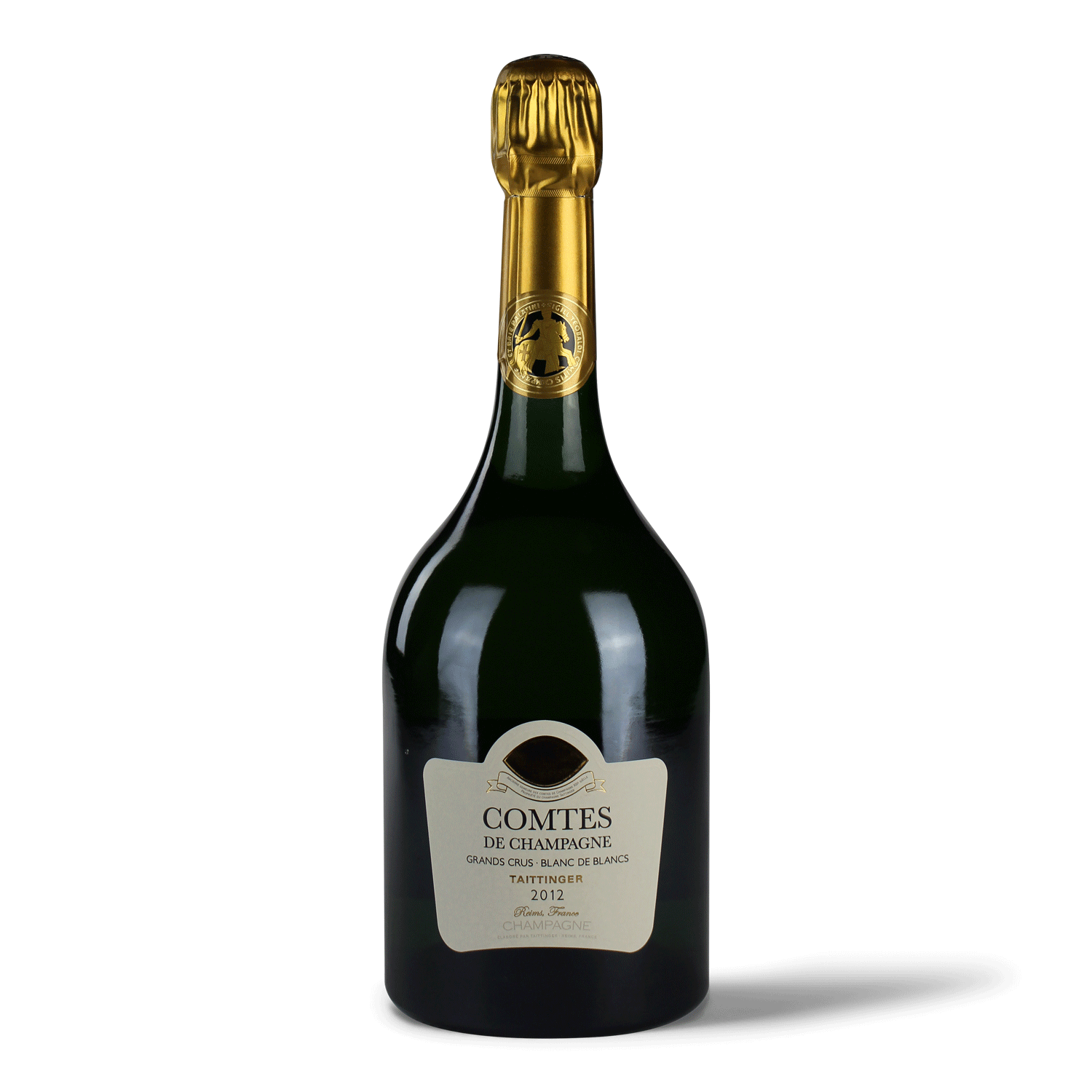 Champagnerflasche Taittinger Comtes 2012