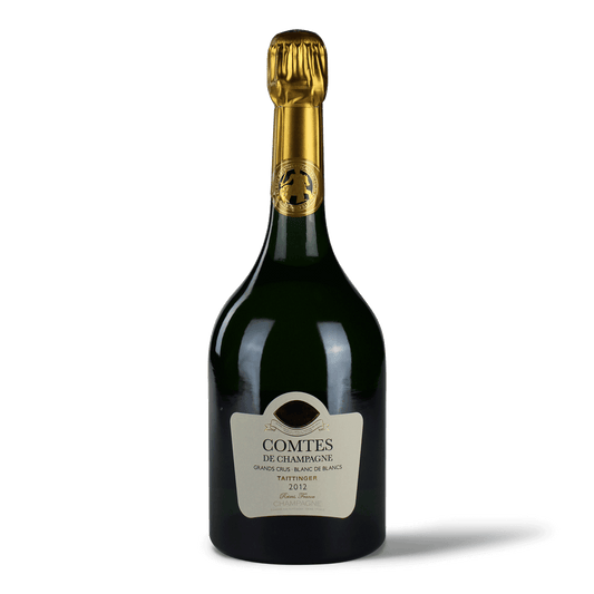 Champagnerflasche Taittinger Comtes 2012