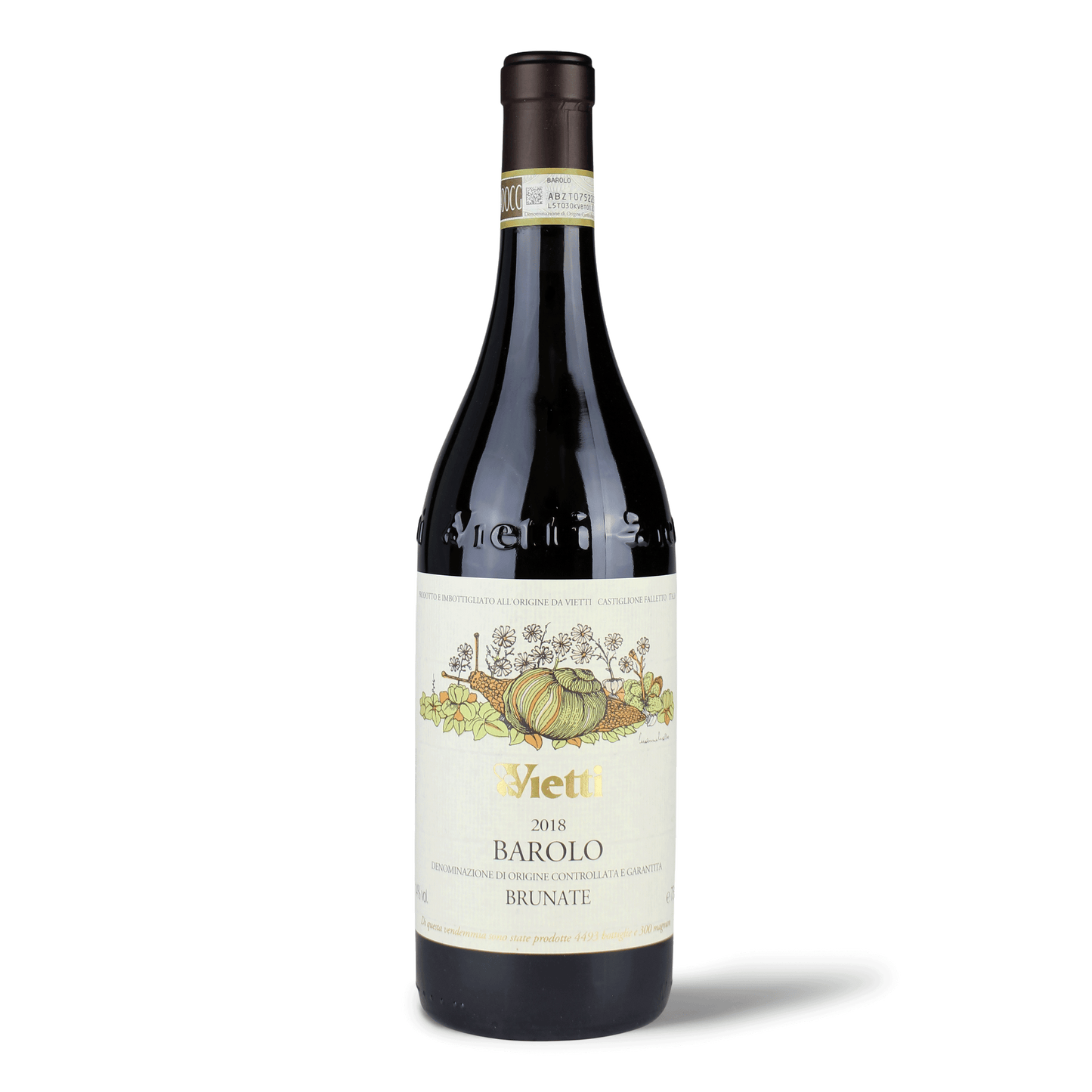 Weinflasche Vietti Barolo 2018