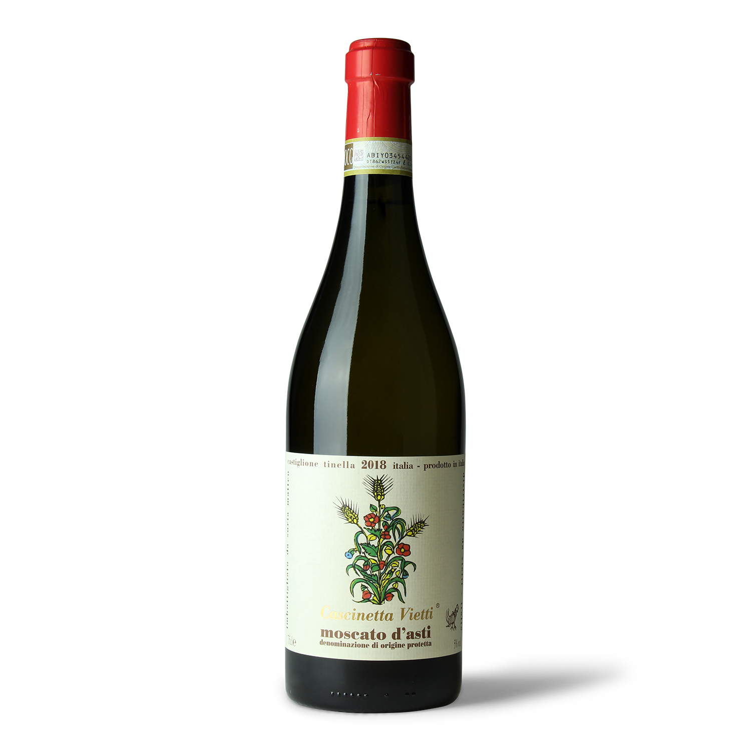 Weinflasche Vietti Moscato d'Asti.