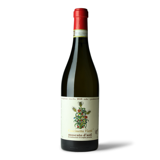 Weinflasche Vietti Moscato d'Asti.