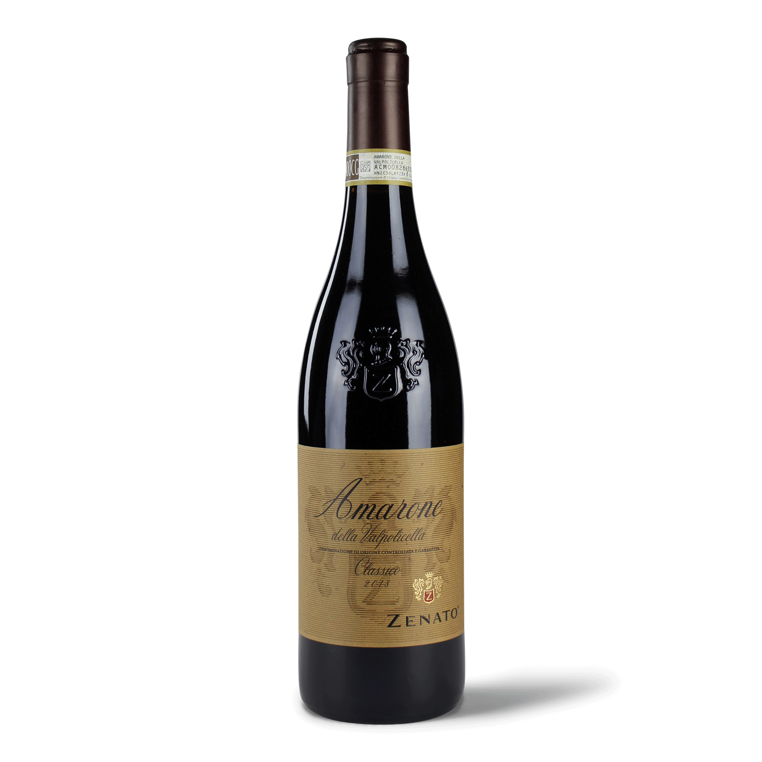 Weinflasche Zenato Amarone 2018.