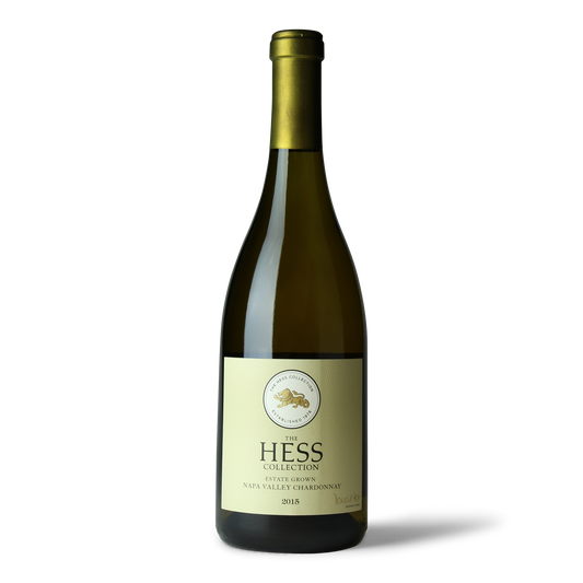 Weinflasche, Hess Collection Chardonnay.